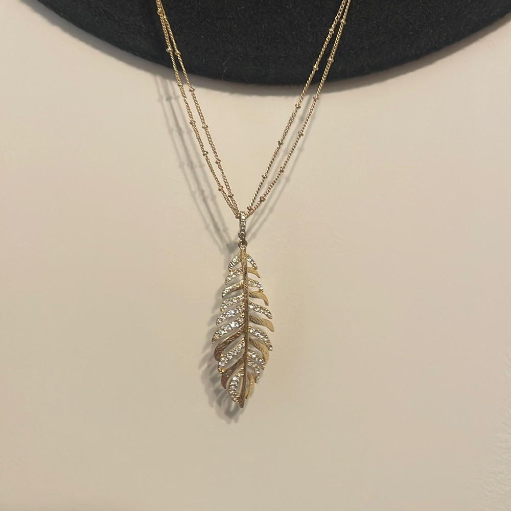 Lilly Gold Long Necklace